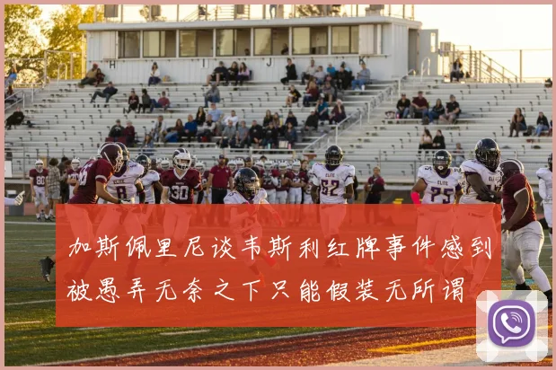 加斯佩里尼谈韦斯利红牌事件感到被愚弄无奈之下只能假装无所谓