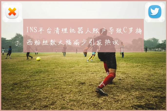 INS平台清理机器人账户导致C罗梅西粉丝数大幅减少引发热议